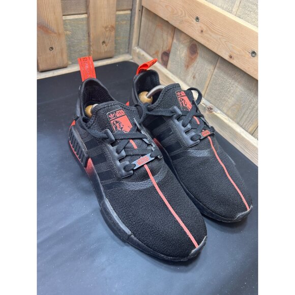 Adidas Star Wars NMD_R1 Mens Sneakers Size 8 Black/Red Darth Vader Edition - Picture 2 of 9